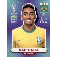 Panini WM 2022 Qatar - Sticker BRA18  - Raphinha