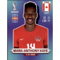 Panini WM 2022 Qatar - Sticker CAN15  - Mark-Anthony Kaye