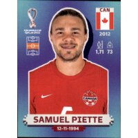 Panini WM 2022 Qatar - Sticker CAN17  - Samuel Piette