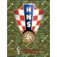 Panini WM 2022 Qatar - Sticker CRO2  - Team Logo - Kroatien