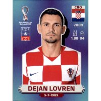 Panini WM 2022 Qatar - Sticker CRO8  - Dejan Lovren