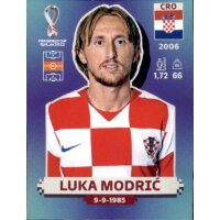 Panini WM 2022 Qatar - Sticker CRO13  - Luka Modric