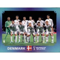 Panini WM 2022 Qatar - Sticker DEN1  - Team Shot -...