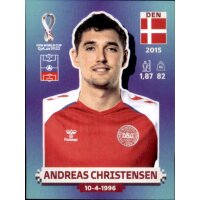 Panini WM 2022 Qatar - Sticker DEN5  - Andreas Christensen