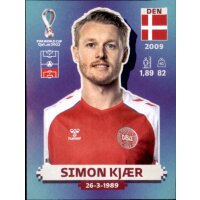 Panini WM 2022 Qatar - Sticker DEN6  - Simon Kjaer