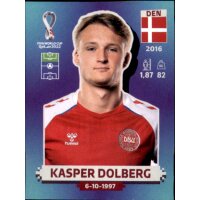 Panini WM 2022 Qatar - Sticker DEN17  - Kasper Dolberg