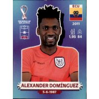 Panini WM 2022 Qatar - Sticker ECU4  - Alexander Dominguez