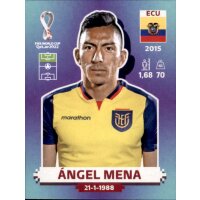 Panini WM 2022 Qatar - Sticker ECU17  - Angel Mena