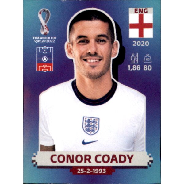 Panini WM 2022 Qatar - Sticker ENG6  - Conor Coady