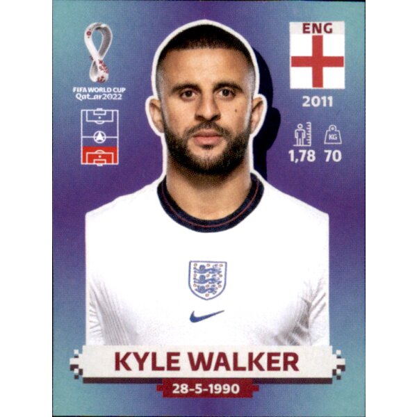 Panini WM 2022 Qatar - Sticker ENG10  - Kyle Walker