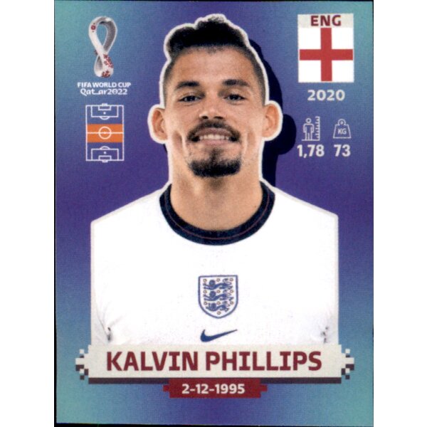 Panini WM 2022 Qatar - Sticker ENG15  - Kalvin Phillips