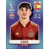 Panini WM 2022 Qatar - Sticker ESP10  - Gavi