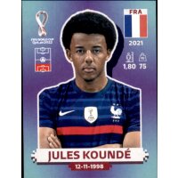 Panini WM 2022 Qatar - Sticker FRA8  - Jules Kounde