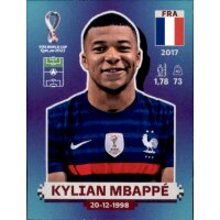 Panini WM 2022 Qatar - Sticker FRA19  - Kylian Mbappe