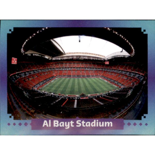 Panini WM 2022 Qatar - Sticker FWC15  - Al Bayt Stadium indoor