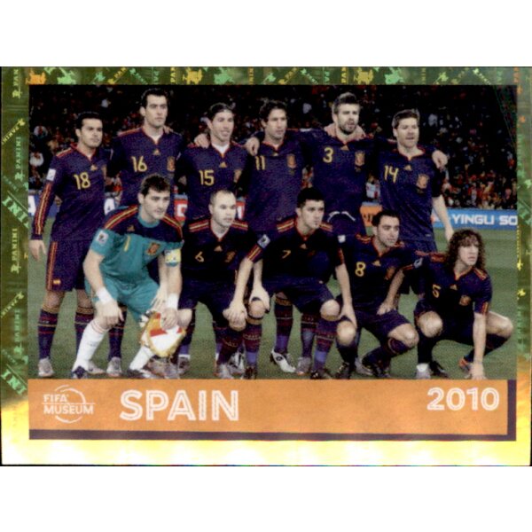 Panini WM 2022 Qatar - Sticker FWC28  - Spain 2010 - FIFA Museum