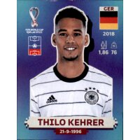 Panini WM 2022 Qatar - Sticker GER7  - Thilo Kehrer