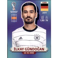 Panini WM 2022 Qatar - Sticker GER12  - ?lkay Gündogan