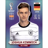 Panini WM 2022 Qatar - Sticker GER15  - Joshua Kimmich