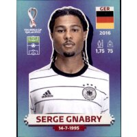 Panini WM 2022 Qatar - Sticker GER16  - Serge Gnabry