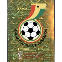 Panini WM 2022 Qatar - Sticker GHA2  - Team Logo - Ghana