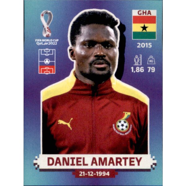 Panini WM 2022 Qatar - Sticker GHA5  - Daniel Amartey