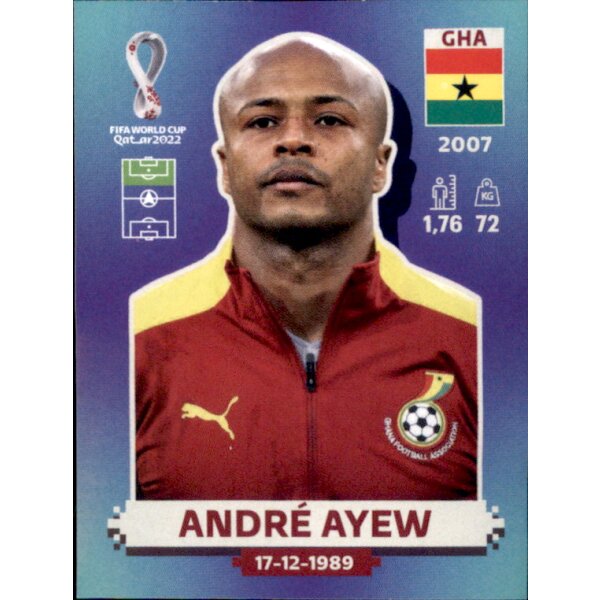 Panini WM 2022 Qatar - Sticker GHA17  - Andre Ayew