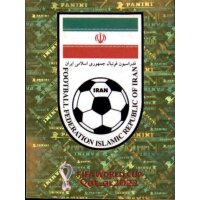 Panini WM 2022 Qatar - Sticker IRN2  - Team Logo - Iran