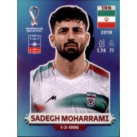 Panini WM 2022 Qatar - Sticker IRN10  - Sadegh Moharrami