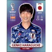 Panini WM 2022 Qatar - Sticker JPN11  - Genki Haraguchi