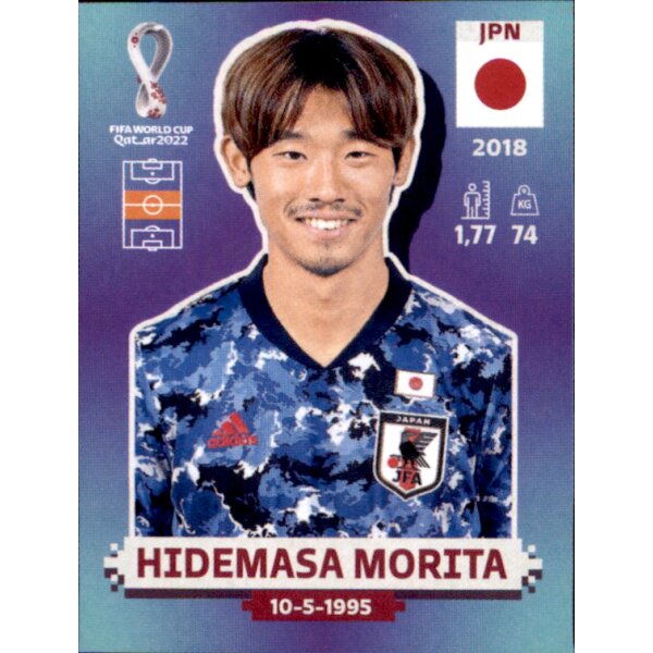 Panini WM 2022 Qatar - Sticker JPN12  - Hidemasa Morita