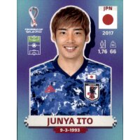 Panini WM 2022 Qatar - Sticker JPN17  - Junya Ito