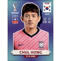 Panini WM 2022 Qatar - Sticker KOR5  - Chul Hong