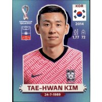 Panini WM 2022 Qatar - Sticker KOR6  - Tae-hwan Kim