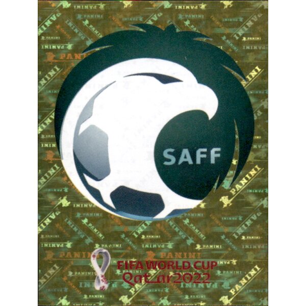 Panini WM 2022 Qatar - Sticker KSA2  - Team Logo - Saudi-Arabien