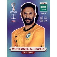 Panini WM 2022 Qatar - Sticker KSA3  - Mohammed Al-Owais