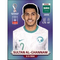 Panini WM 2022 Qatar - Sticker KSA8  - Sultan Al-Ghannam