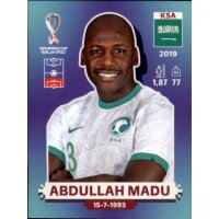 Panini WM 2022 Qatar - Sticker KSA11  - Abdullah Madu