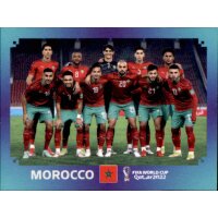 Panini WM 2022 Qatar - Sticker MAR1  - Team Shot - Marokko