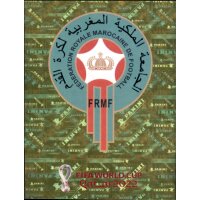 Panini WM 2022 Qatar - Sticker MAR2  - Team Logo - Marokko