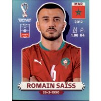 Panini WM 2022 Qatar - Sticker MAR9  - Romain Saiss