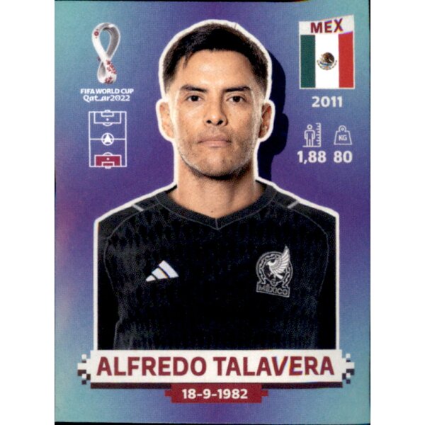 Panini WM 2022 Qatar - Sticker MEX4  - Alfredo Talavera