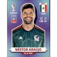 Panini WM 2022 Qatar - Sticker MEX5  - Nestor Araujo