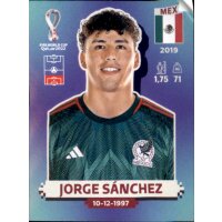 Panini WM 2022 Qatar - Sticker MEX10  - Jorge Sanchez