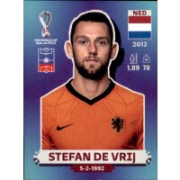 Panini WM 2022 Qatar - Sticker NED7  - Stefan de Vrij