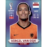 Panini WM 2022 Qatar - Sticker NED9  - Virgil van Dijk