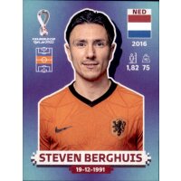 Panini WM 2022 Qatar - Sticker NED10  - Steven Berghuis