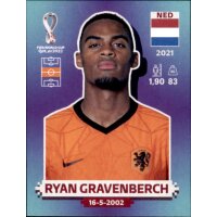 Panini WM 2022 Qatar - Sticker NED12  - Ryan Gravenberch