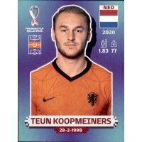 Panini WM 2022 Qatar - Sticker NED14  - Teun Koopmeiners