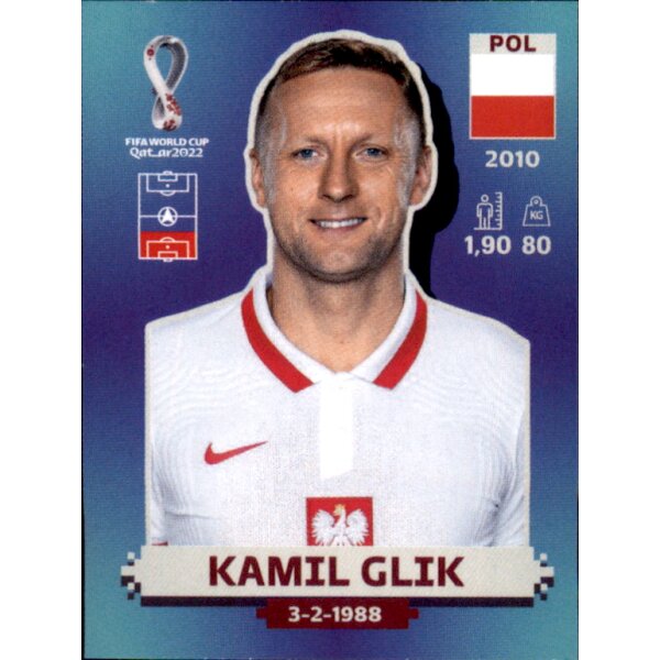 Panini WM 2022 Qatar - Sticker POL8  - Kamil Glik